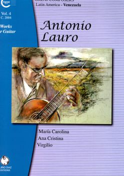 Lauro, Antonio: Works for Guitar Vol. 4, Gitarrennoten, Noten für Gitarre