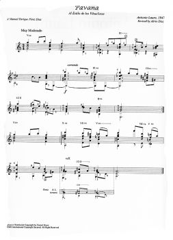 Lauro, Antonio: Works for Guitar Vol. 9 - Panvana, Crepuscular, Canción, sheet music sample