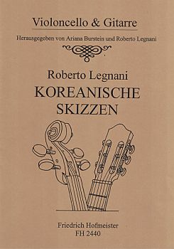 Legnani, Roberto: Koreanische Skizzen für Cello und Gitarre, Noten