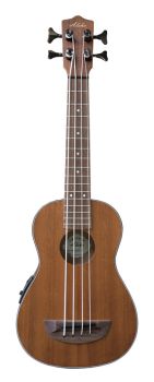 Bass Ukulele ALEHO mit Pickup und Hülle