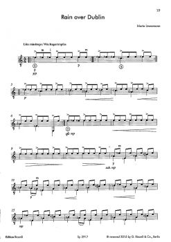 Linnemann, Maria: Collection, sheet music for solo guitar sample