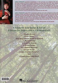 Linnemann, Maria: Songs of Calm, Gitarre solo (+ 1 Duett) Noten Inhalt