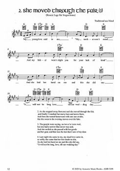 Luft, Volker: More Celtic Ballads for Guitar solo or Voice/ Melody Instrument in C and Guitar, sheet music sample