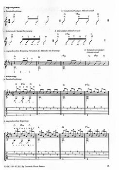Luft, Volker: More Celtic Ballads für Gitarre solo oder Gesang/ Melodieinstrument in C und Gitarre, Noten  und Tabulatur Beispiel