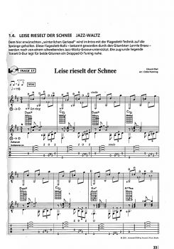 Nünning. Eddie: Groovin` Christmas, for guitar solo and duo, sheet music sample