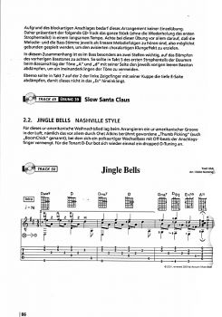 Nünning. Eddie: Groovin` Christmas, for guitar solo and duo, sheet music sample