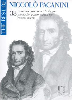 Paganini, Niccolò: The Best of for guitar, sheet music