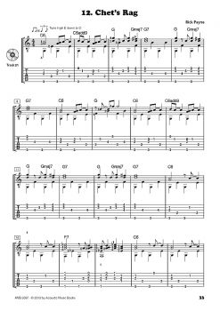 Payne, Rick: Fingerstyle Blues Collection, notes and tab sample