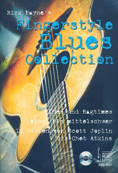Payne, Rick: Fingerstyle Blues Collection, Noten und Tabulatur für Gitarre solo