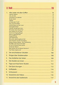 Bursch, Peter: Peter Bursch`s Kinder Ukulelenbuch (+ online Audio/ Video) Ukuelel method for children content