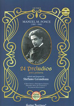Ponce, Manuel Maria: 24 Preludios für Gitarre solo, Noten