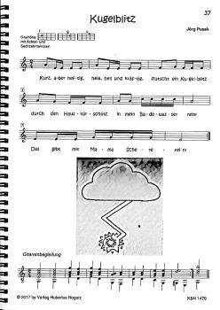 Pusak, Jörg: Die Ukulele - Der Hüpfende Floh - 33 easy Children`s Songs for Ukulele, sheet music sample