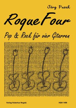 Jörg Pusak Roque Four für vier Gitarren oder Gitarrenensemble, Spielpartitur, Noten