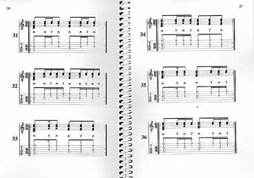 Payr, Fabian and Reimer, Peter: The Great Pattern Guide, 125 patterns for guitar sample