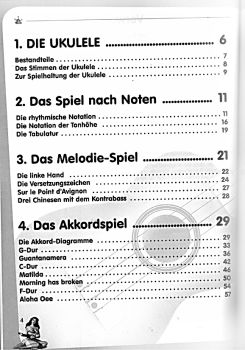 Rödder, Gernot: Ukulele total - Ukulele Method in C Tuning content