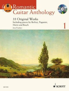 Romantic Guitar Anthology Vol. 1, sheet music for solo guitar