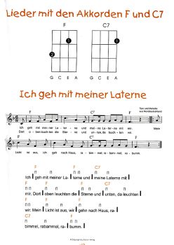 Rube, Martin: Die Ukulelenschule für Kinder im Vor- und Grundschulalter Beispiel