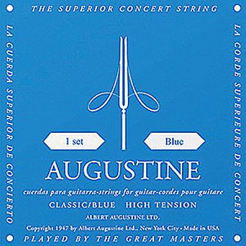 Strings Augustine blue, high tension, nylon
