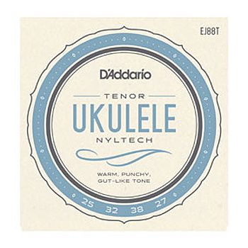 Ukulele-Strings D`Addario EJ88T Nyltech, for Tenor Ukulele