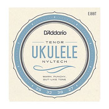 Ukulelen-Saiten D`Addario EJ88T Nyltech, für Tenor Ukulele