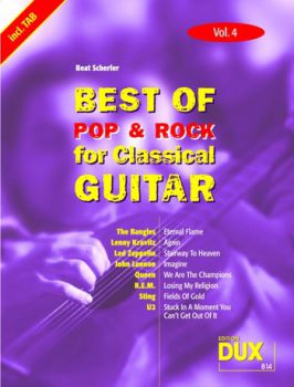 Scherler, Beat: Best of Pop and Rock for Classical Guitar Vol. 4