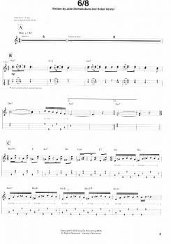 Shimabukuro, Jake: Nashvile Sessions for Ukulele solo, sheet music sample