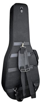 Softcase for classical guitar, back view