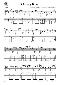 Steinbach, Patrick: Carolan for Guitar - 21 irische Stücke für Gitarre oder Melodieinstrument (in C) und Gitarre, Noten und Tabulatur