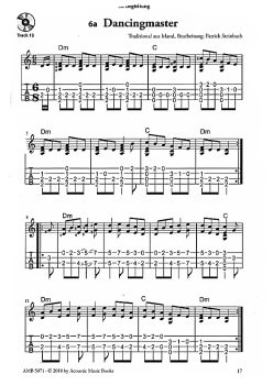Steinbach, Patrick: Ukulele Melody Chord Concept, solo and accompaniment in Low G Tuning, sheet music sample