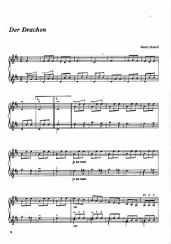 Strauß, Marlo: Musikalisches Bilderbuch - Musical picture book, pieces for 2 mandolins, sheet music sample
