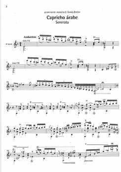 Tárrega, Francisco: En trente-trois morceaux pour guitare - The Best of sheet music
