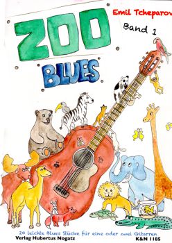 Tcheparov, Emil: Zoo Blues Vol. 1, easy pieces forr 1-2 guitars, sheet music
