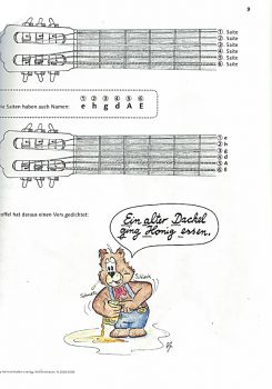 Teschner, Hans Joachim: Fridolin Vol. 1 - Guitar method for kids sample