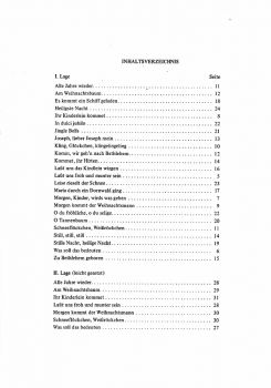 Teschner, Hans Joachim: Jingle Bells, Noten für Gitarre, Weihnachtslieder Inhalt