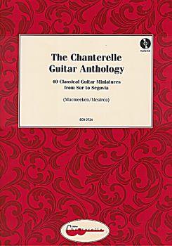 The Chanterelle Guitar Anthology, for guitar solo, sheet music