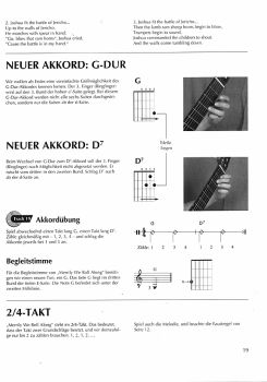 Tönnes, Rolf: Gitarre spielen - mein schönstes Hobby Vol. 1, Guitar Method sample