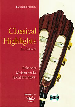 Vassiliev, Konstantin: Classical Highlights für Gitarre solo, Noten