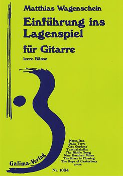 Wagenschein, Matthias: Intruduction to playing in positions, with open basses, guitar solo sheet music