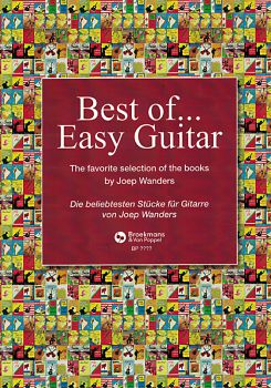 Wanders, Joep: Best of Easy Guitar, Guitar solo sheet music