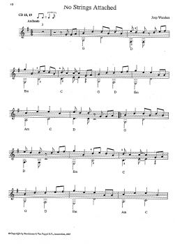 Wanders, Joep: Guitar Festival 2, easy to intermediate pieces for guitar solo, sheet music sample