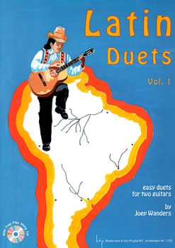 Wanders, Joep: Latin Duets Vol. 1, Südamerikanische Stücke für 1-2 Gitarren