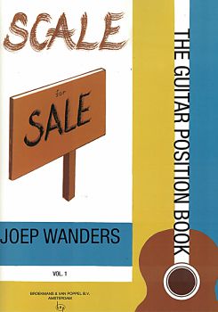 Wanders, Joep: Scale for Sale, Stücke zum Training des Lagenspiels auf der Gitarre, Noten
