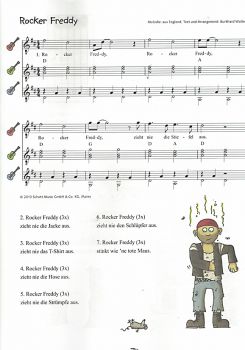 Wolters, Burkhard: Alles Gitarre Vol 1, Guitar Method for Kids (+ online Audio) sample