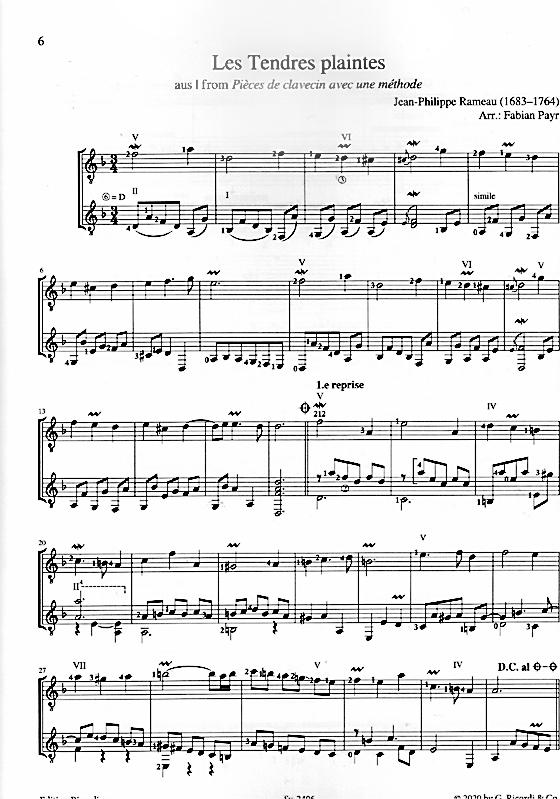 Classical guitar store and piano duets
