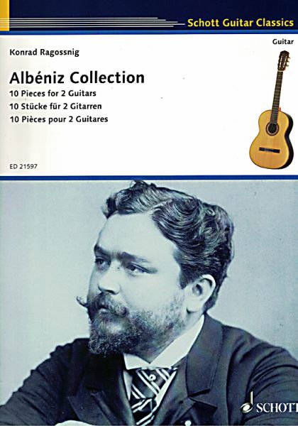 Albéniz, Isaac: Collection, 10 Pieces for 2 Guitars, guitar duet, sheet music