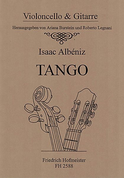 Albeniz, Isaac: Tango aus Espana op. 165 für Cello und Gitarre, Noten