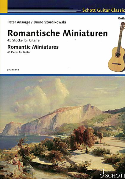 Ansorge, Peter, Szordikowski, Bruno: Romantische Miniaturen für Gitarre solo, Noten