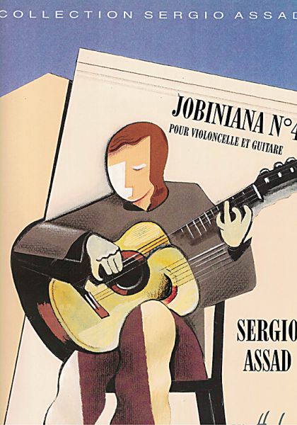 Assad, Sergio: Jobiniana No. 4 for Cello and Guitar, sheet music