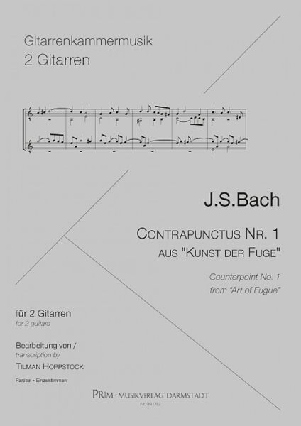 Bach, Johann Sebastian: Contrapunctus Nr.1 from