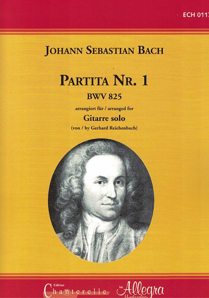 Bach, Johann Sebastian: Partita No. 1, BWV 825 for guitar solo